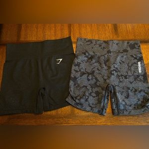 Gymshark Vital & Camo Seamless Shorts